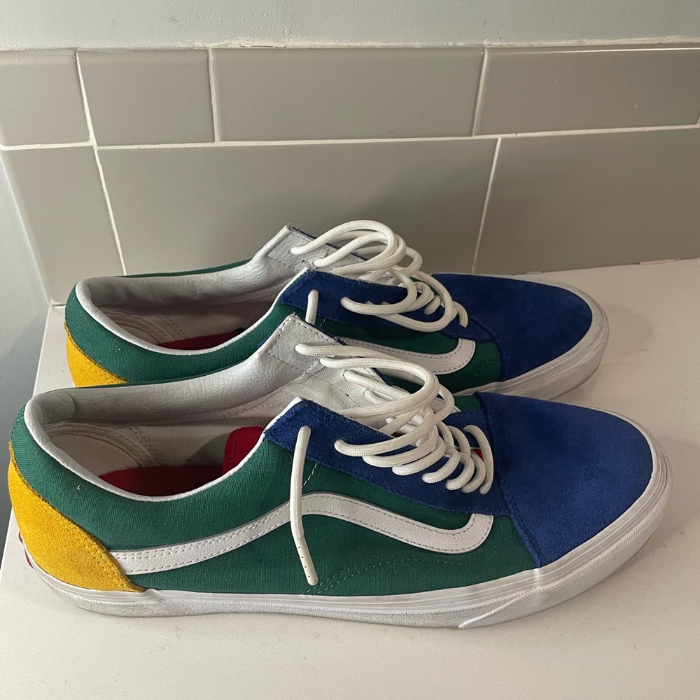 Vans Multicolor Suede Sneakers